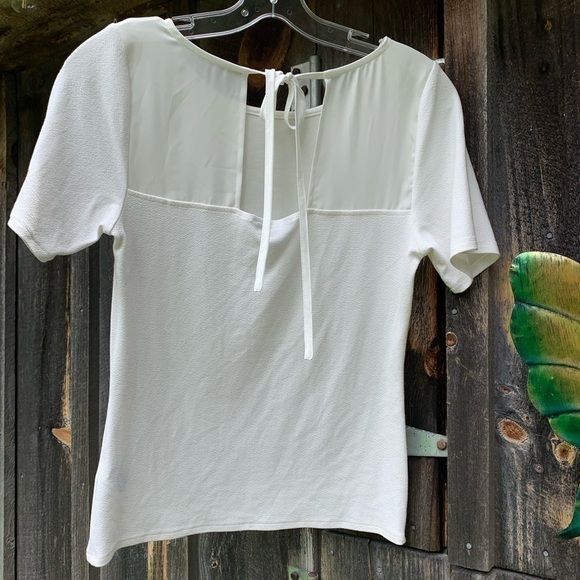 RW & CO. White blouse size S - Picture 6 of 9